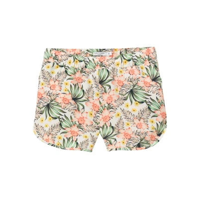Abbildung von Name it Nmfvinaya Shorts für Kinder, Größe: 92, White alyssum
