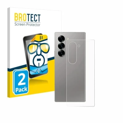 Abbildung von BROTECT (2 Stück Schutzfolie für Samsung Galaxy Z Fold 6 5G (Rückseite) Displayschutz Folie Ultra Klar