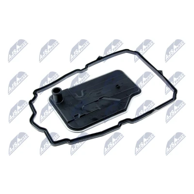 Abbildung von NTY FSF ME 003 Hydraulikfiltersatz, Automatikgetriebe mit Dichtung MERCEDES BENZ: E Klasse Limousine, T modell, C Limousine