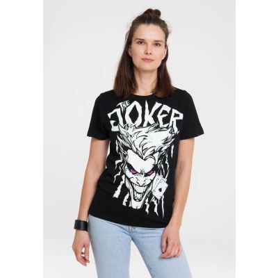 Abbildung von LOGOSHIRT T Shirt &quot;DC Comics Joker&quot;, mit lizenziertem Print