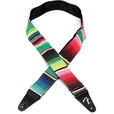 Abbildung von Fender® »SERAPE GUITAR STRAP« Gitarrengurt Breite: 5cm Länge: 86 150cm Farbe: Green Multi