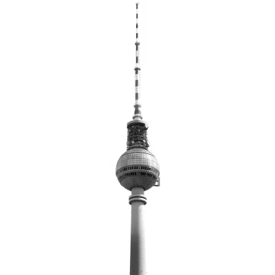 Abbildung von Komar Vliestapete &quot;Fernsehturm&quot;, 50x250 cm (Breite x Höhe)
