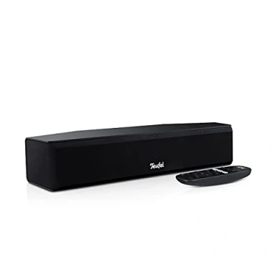 Abbildung von Teufel CINEBAR ONE Soundbar Bluetooth Sound Musik Games Film PC Notebook (Schwarz)