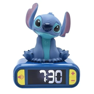 Abbildung von Stitch Night Light Alarm Clock with Sounds