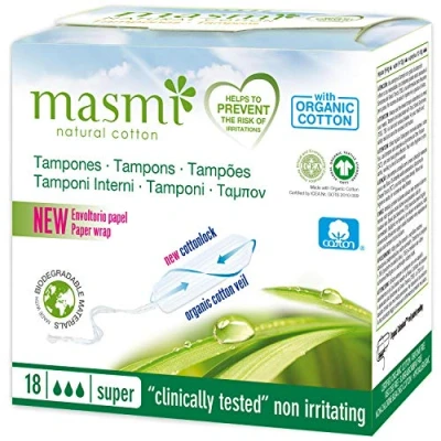 Abbildung von Bio Tampons Super 100% Baumwolle MAS 18 St