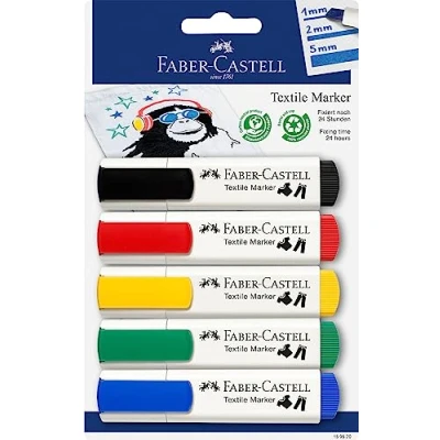 Abbildung von Textielmarkers Faber Castell