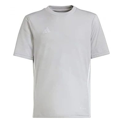 Abbildung von adidas Performance Sport Tshirt für Kinder, Größe: 152, Grauweiss