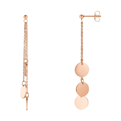 Abbildung von Heideman Janna Ohrringe, Damen, Größe: One Size, Rose goldfarbend
