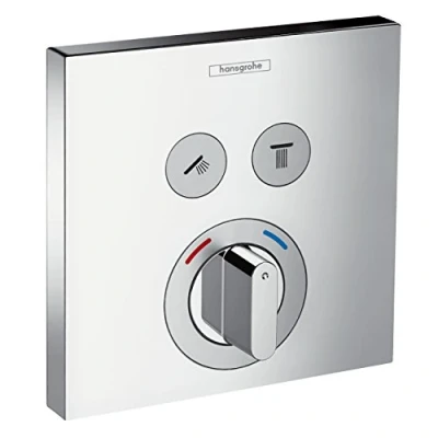 Abbildung von hansgrohe Duscharmatur &quot;ShowerSelect&quot;, Unterputz für 2 Funktionen, chrom