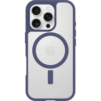 Abbildung von OtterBox React MagSafe Apple iPhone 16 Pro Space Cadet clear/purple