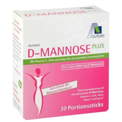 Abbildung von D Mannose Plus 2000 mg mit Vitamine und Mineralstoffe Sticks
