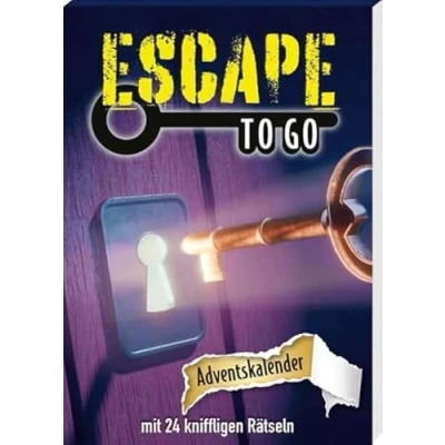 Abbildung von Escape to go: Adventskalender mit 24 kniffligen Rätseln