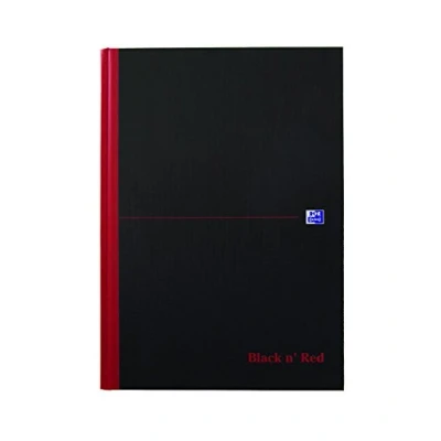 Abbildung von Oxford Geschäftsbuch Black &#039;n Red A4 96 Blatt 90 g/qm liniert