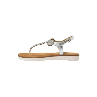Abbildung von Tamaris Damen 1 28125 20 Sandale, Silber, 37 EU