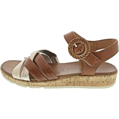 Abbildung von Tamaris Sandalette Damen Bequem braun,EU 39