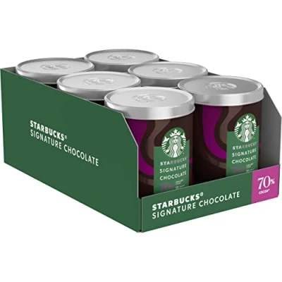 Abbildung von STARBUCKS SIGNATURE CHOCOLATE 70 prozent, 6er Pack (6x300g)