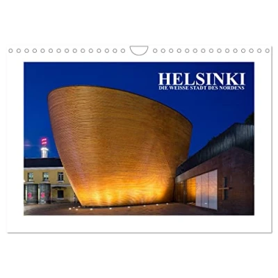 Abbildung von Helsinki Die weiße Stadt des Nordens (Wandkalender 2025 DIN A4 quer), CALVENDO Monatskalender