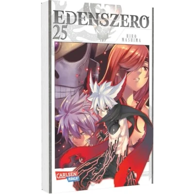 Abbildung von Edens Zero 25: Action, galaktische Abenteuer und eine blaue Katze Cooler Weltraum Epos vom Fairy Tail Zeichner!
