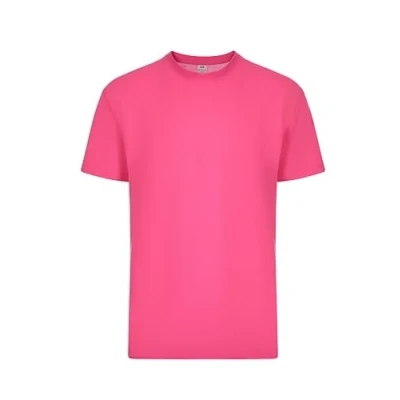 Abbildung von Mukua Unisex Derby, Camiseta Poliéster Tacto Algodón Unterhemd, Fluoreszierend rosa, S