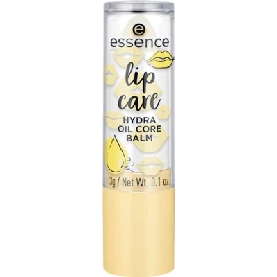 Abbildung von essence lip care HYDRA OIL CORE BALM, Lippenbalsam, Weiss, feuchtigkeitsspendend, regenerierend, pflegend, natürlich, vegan, ohne Parabene, Mikroplastikpartikel, Nanopartikel frei, 1er Pack (3g)