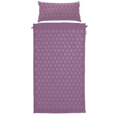 Abbildung von Akupressur Set Relax Lotus Massage Mauve YOGISTAR