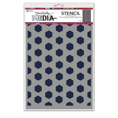Abbildung von Ranger Dina Wakley Media schablone Fence