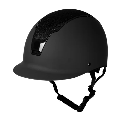 Abbildung von HORKA Reithelm Sparrow Glitter Schwarz 59 61cm Agradi.deVerkauft von Agradi