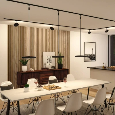 Abbildung von Paulmann URail Hildor LED Pendel 3.000K schwarz