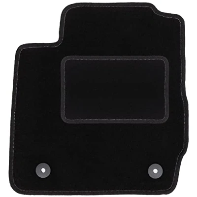 Abbildung von Wielganizator Automatte Passend für Ford Fiesta MK7 Schrägheck 2011 2017 Velours Autozubehör Auto Fußmatten Fußmatte 1 teilig schwarz