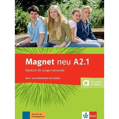 Abbildung von Magnet neu A2.1: Deutsch für junge Lernende. Kurs und Arbeitsbuch mit Audios (Magnet neu: Lernende)