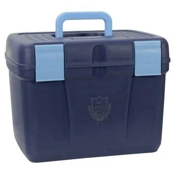 Abbildung von PFIFF 101562 43 1 Putzkiste Putzbox für Pferde stabil klein, M, blau hellblau