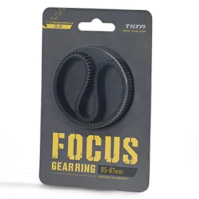 Abbildung von Tilta Seamless Focus Gear Ring für 85 87mm Objektiv 360 Rotation Silent Mini Follow Nucleus Nano DSLR 0.8 Mod Standard Kameraobjektiv Zubehör TA FGR 8587