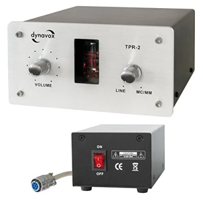 Abbildung von Dynavox TPR 43 Röhrenvorstufe Silber