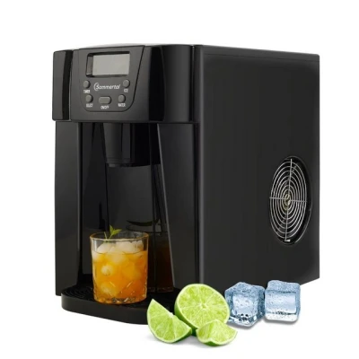 Abbildung von Sommertal Eiswürfelmaschine EM12E, Ice Maker, schnelle Eisherstellung ab 6 Minuten, 12kg pro Tag