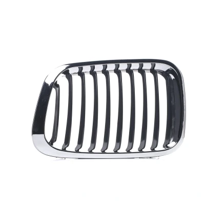 Abbildung von VAN WEZEL 0646515 Kühlergrill links schwarz chrom BMW: 3 Limousine, Compact, Touring