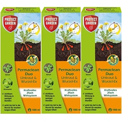Abbildung von 3 X 1L Protect Garden Permaclean Duo