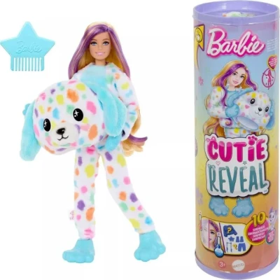 Abbildung von Barbie Anziehpuppe Cutie Reveal Dalmatinerkostüm