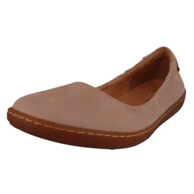 Abbildung von El Naturalista Damen Klassische Ballerinas Coral, Frauen Flats,Halbschuhe,Sommerschuhe,Slipper,Ballerina Schuhe,Ballet Flats,Cream,41 EU / 7.5 UK
