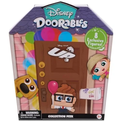 Abbildung von Disney Doorables Just Play NEU Up Sammlerpackung, Sammlerfiguren in Einer Überraschungspackung, Kinderspielzeug ab 5 Jahren, Amazon Exclusive