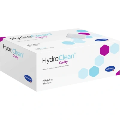 Abbildung von Hydroclean cavity Kompressen 7,5x7,5 cm steril