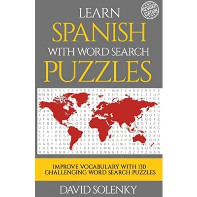 Abbildung von Learn Spanish with Word Search Puzzles: Language Vocabulary Challenging Find Puzzles for All Ages