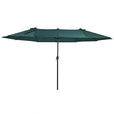 Abbildung von Outsunny Sonnenschirm Doppelsonnenschirm, LxB: 460x270 cm, Sonnenschirm, Gartenschirm, ohne Schirmständer