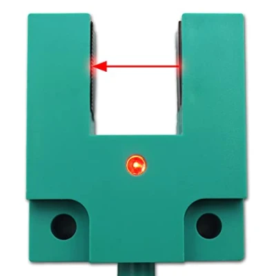 Abbildung von Gabellichtschranke 6 bis 36 Volt NO NPN Erfassungsbereich 15mm U Lichtschranke Lichtsensor (15mm NO)