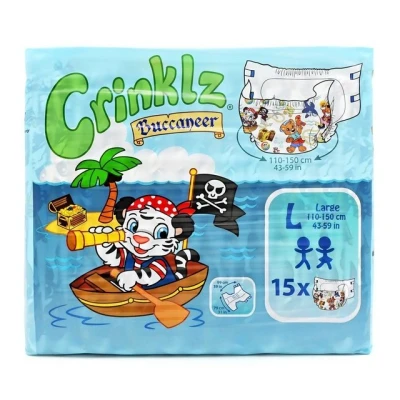 Abbildung von CRINKLZ Inkontinenzslip Buccaneer L, 15 St
