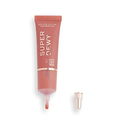 Abbildung von Makeup Revolution Superdewy Liquid Blush Rouge, Größe: 15 ml, Flushing for you