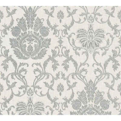 Abbildung von living walls Strukturtapete &quot;Belle Epoque&quot;, ornamental gemustert floral glänzend metallic, Tapete Ornament Metallic Tapeten Wohnzimmer Schlafzimmer Küche modern