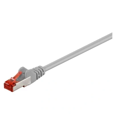 Abbildung von goobay 50890 CAT 6 Verbindungskabel, S/FTP (PiMF), Grau, 7,5 m Kabellänge