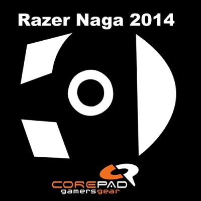 Abbildung von Corepad Skatez PRO 90 kompatibel mit Razer Naga 2014 / Chroma Ersatz Mausfüße
