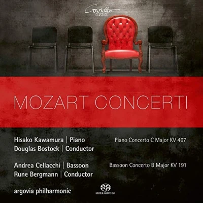 Abbildung von Wolfgang Amadeus Mozart Klavierkonzert C Dur KV 467 &amp; Fagottkonzert B 191
