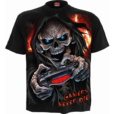 Abbildung von Spiral Respawn T Shirt Schwarz M